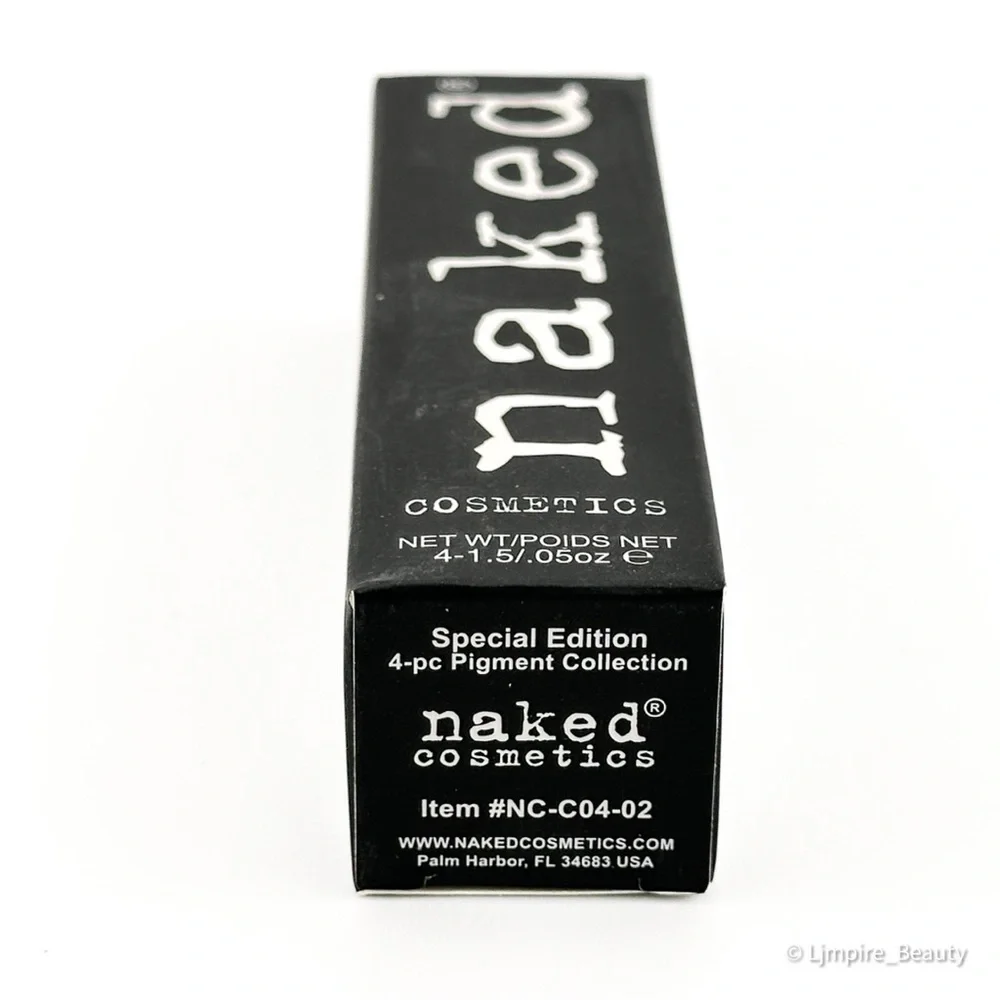 🆕 NAKED COSMETICS Special Edition 4-pc Pigment Collection Eyeshadow #NC-C04-02
